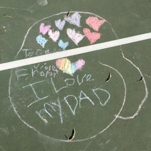 i-love-dad-in-chalk